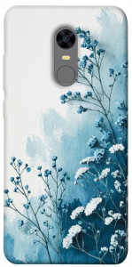 Чехол Blue minimal для Xiaomi Redmi Note 5 (Single Camera)