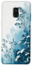 Чохол Blue minimal для Galaxy A8 (2018)