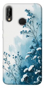 Чехол Blue minimal для Huawei P20 Lite