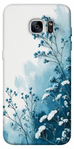 Чохол Blue minimal для Galaxy S7 Edge
