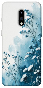 Чехол Blue minimal для OnePlus 7