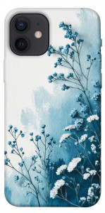 Чехол Blue minimal для iPhone 12