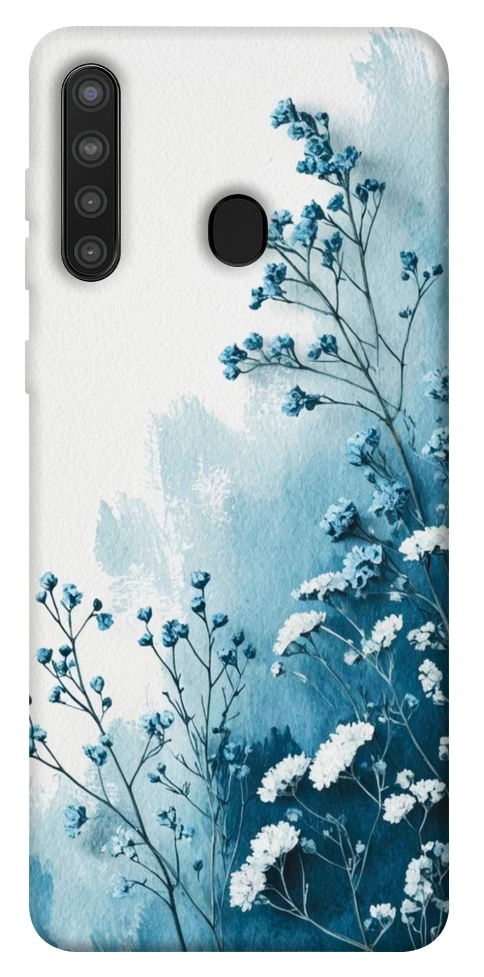Чехол Blue minimal для Galaxy A21
