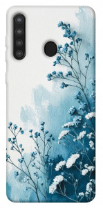 Чохол Blue minimal для Galaxy A21