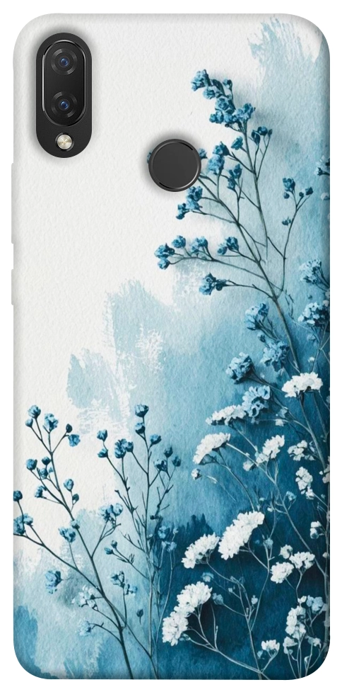 Чехол Blue minimal для Huawei Nova 3i