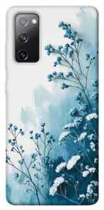 Чехол Blue minimal для Galaxy S20 FE