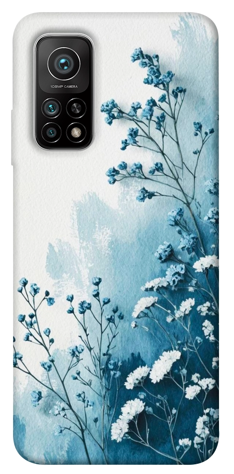 Чехол Blue minimal для Xiaomi Mi 10T Pro