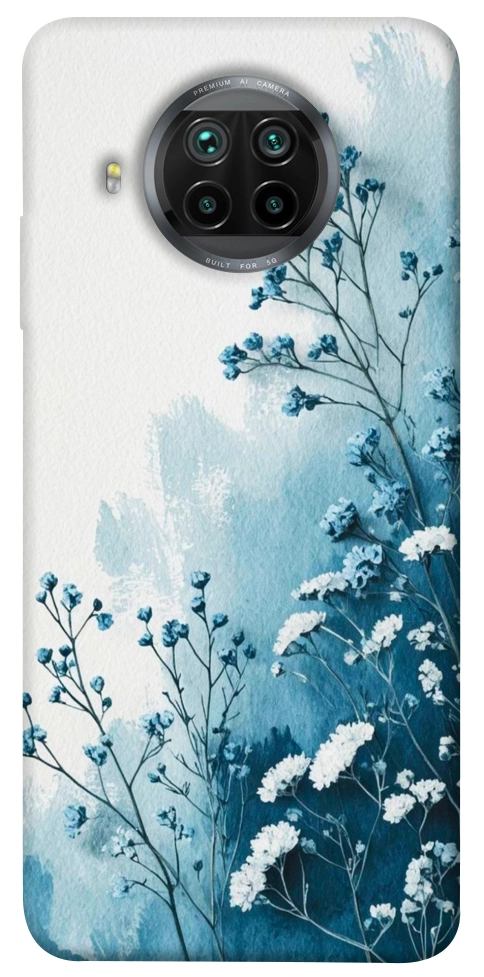 Чехол Blue minimal для Xiaomi Mi 10T Lite