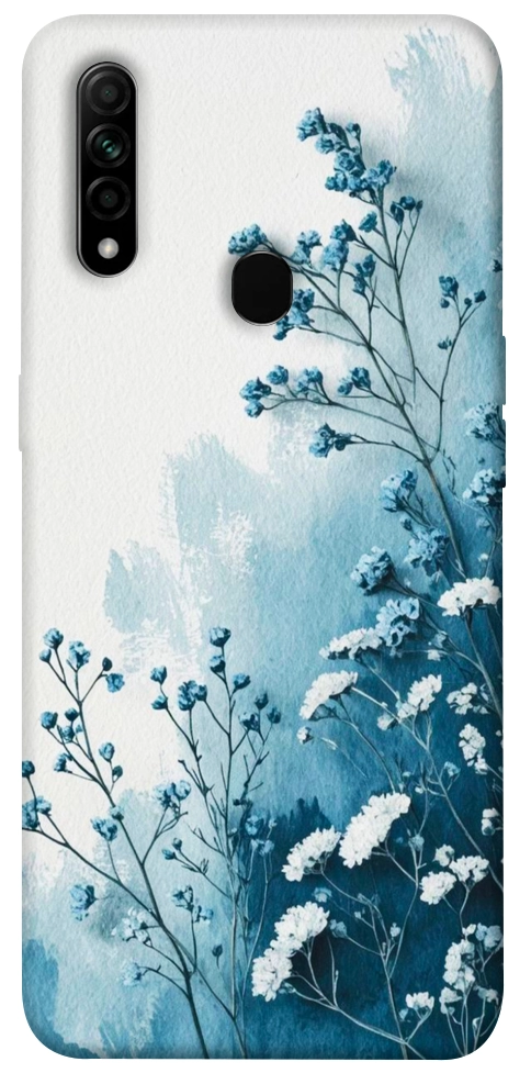Чохол Blue minimal для Oppo A31