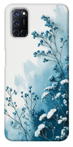 Чехол Blue minimal для Oppo A72