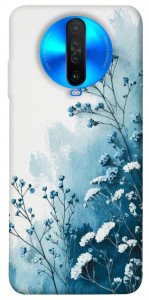 Чехол Blue minimal для Xiaomi Poco X2