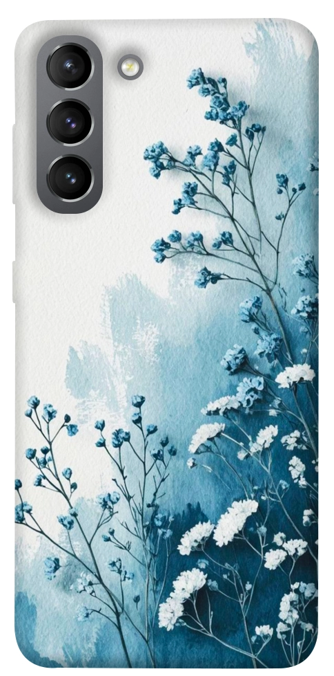 Чехол Blue minimal для Galaxy S21