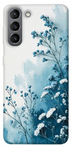 Чехол Blue minimal для Galaxy S21