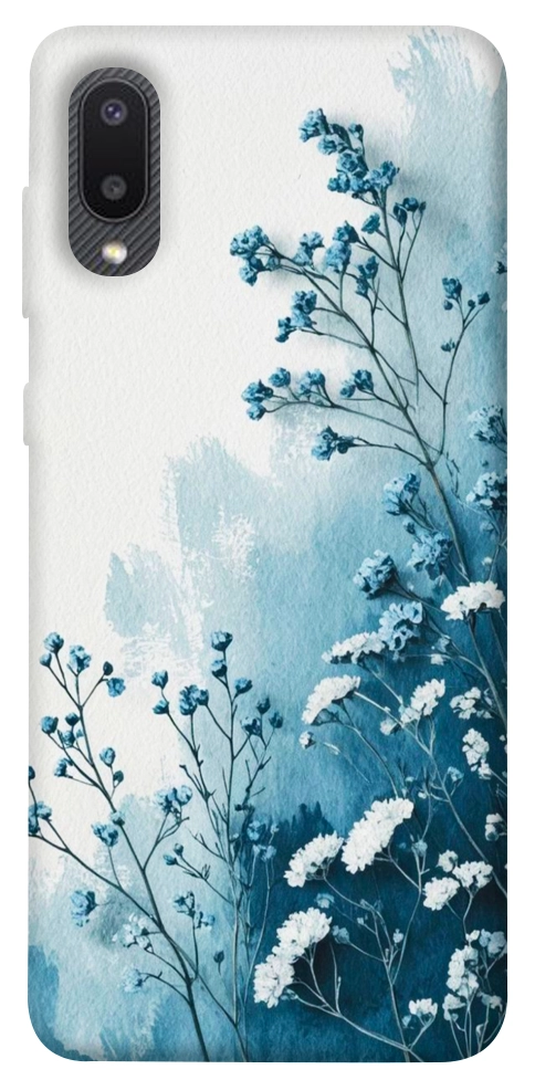 Чохол Blue minimal для Galaxy A02