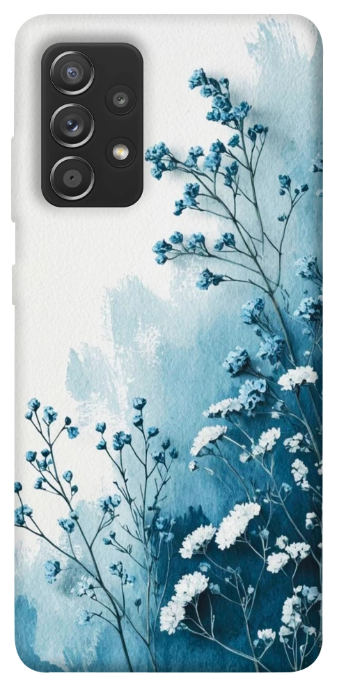 Чехол Blue minimal для Galaxy A72 5G