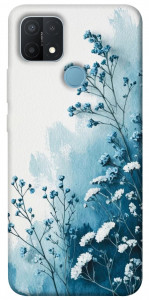 Чехол Blue minimal для Oppo A15