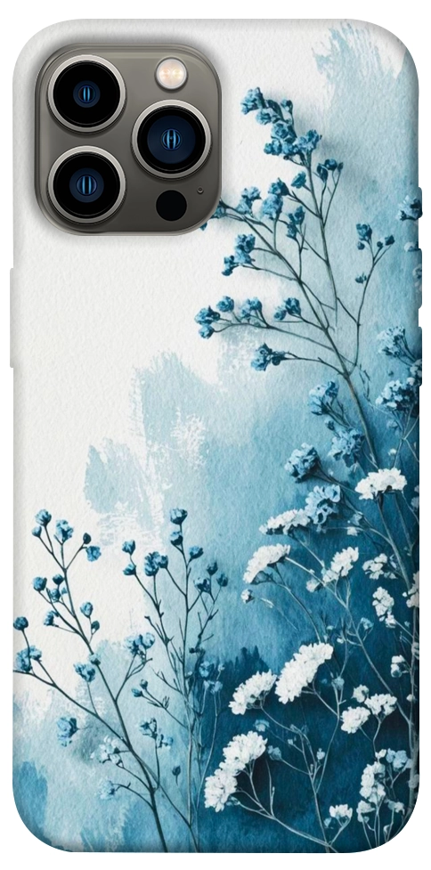 Чохол Blue minimal для iPhone 13 Pro Max