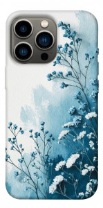Чохол Blue minimal для iPhone 13 Pro