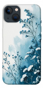 Чехол Blue minimal для iPhone 13