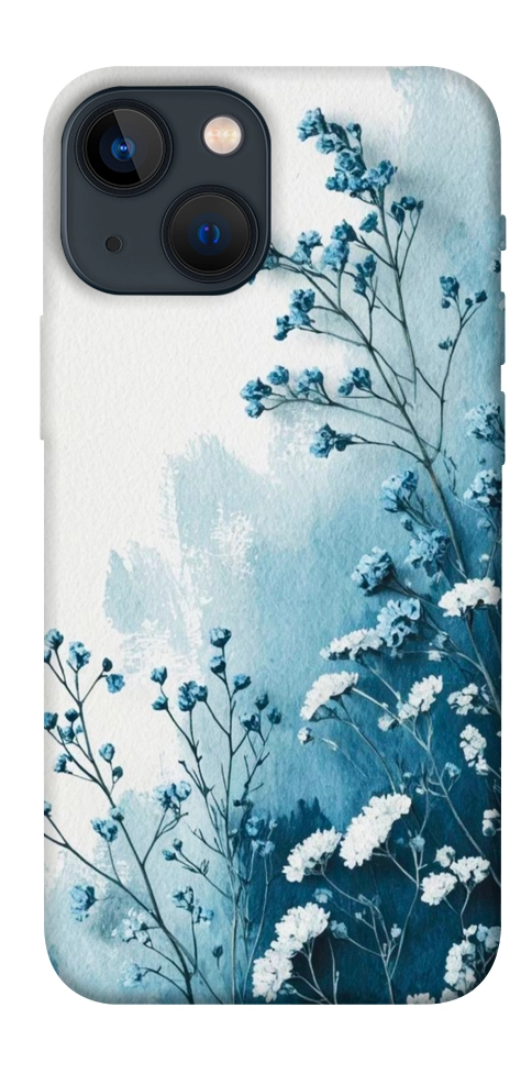 Чехол Blue minimal для iPhone 13 mini