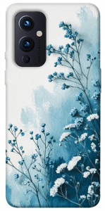 Чохол Blue minimal для OnePlus 9