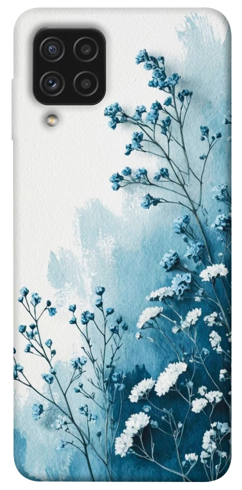 Чехол Blue minimal для Galaxy A22 4G