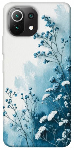 Чохол Blue minimal для Xiaomi Mi 11 Lite