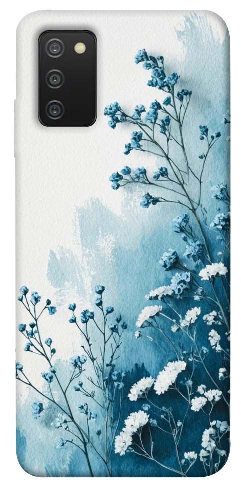 Чохол Blue minimal для Galaxy A03s