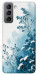 Чехол Blue minimal для Galaxy S21 FE
