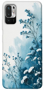 Чехол Blue minimal для Xiaomi Redmi Note 10 5G