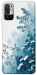 Чехол Blue minimal для Xiaomi Redmi Note 10 5G