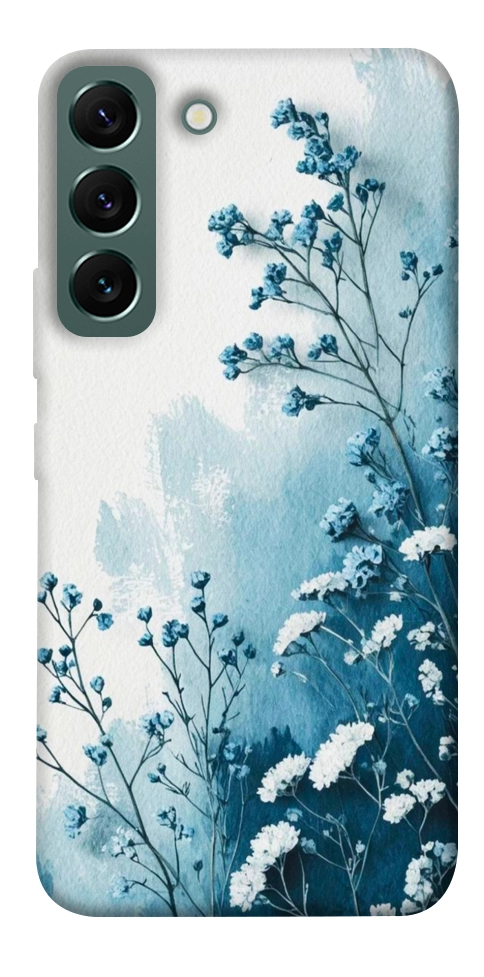 Чехол Blue minimal для Galaxy S22