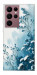 Чехол Blue minimal для Galaxy S22 Ultra