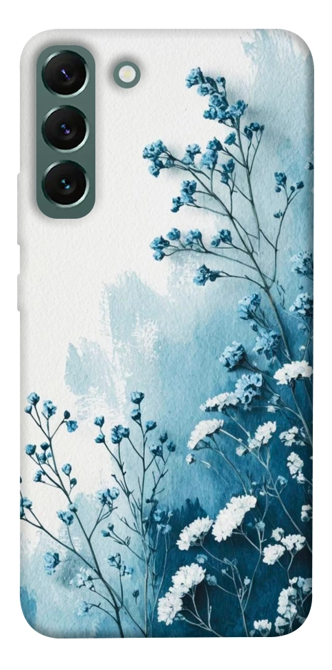 Чохол Blue minimal для Galaxy S22+