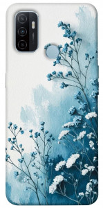 Чохол Blue minimal для OPPO A32