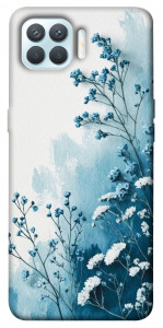 Чохол Blue minimal для Oppo F17 Pro