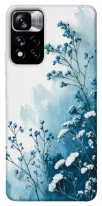 Чехол Blue minimal для Xiaomi Redmi Note 11 5G