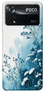 Чохол Blue minimal для Xiaomi Poco X4 Pro