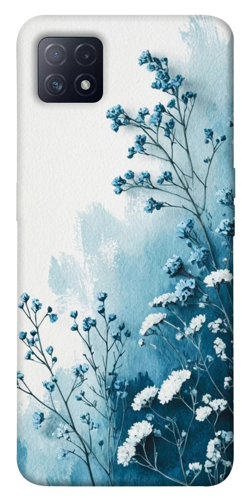 Чехол Blue minimal для Oppo A73 5G