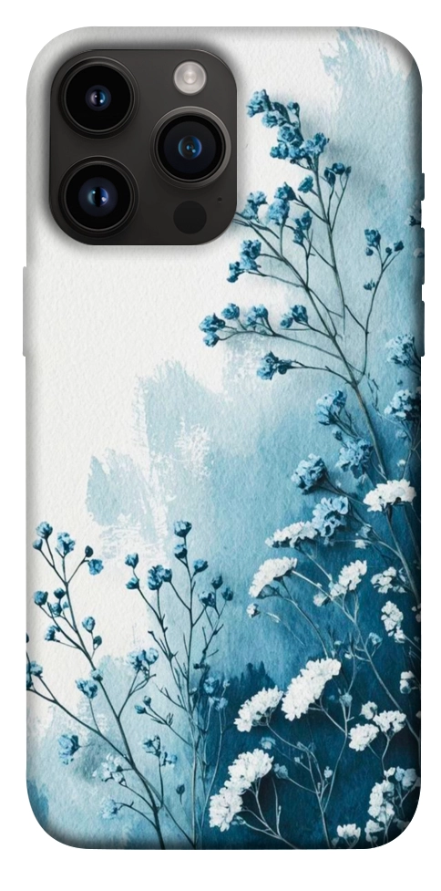 Чехол Blue minimal для iPhone 14 Pro Max