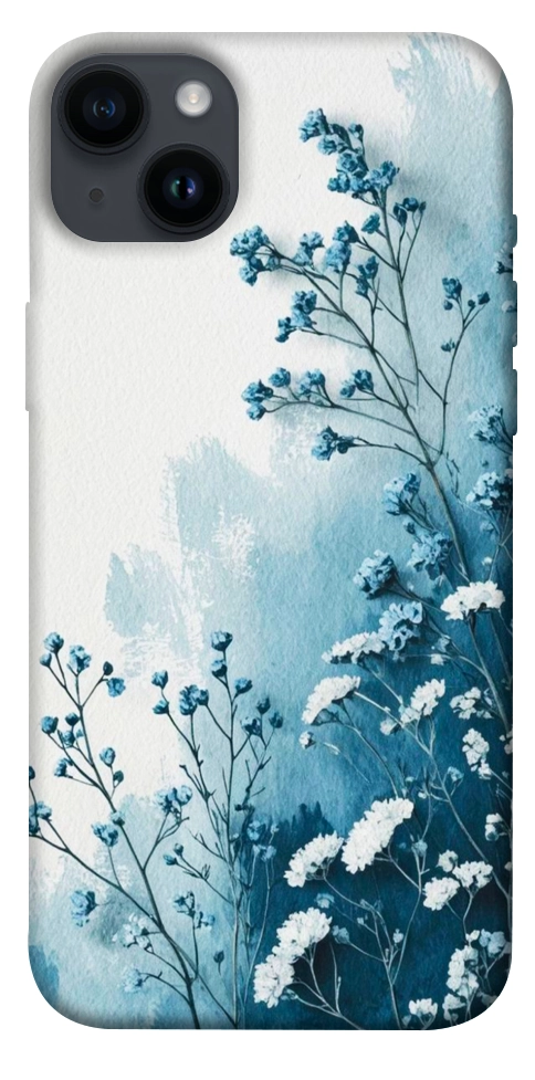 Чехол Blue minimal для iPhone 14 Plus