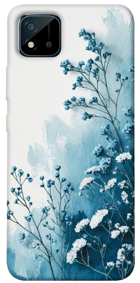 Чехол Blue minimal для Realme C20