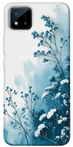Чехол Blue minimal для Realme C20