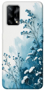 Чехол Blue minimal для Oppo F19