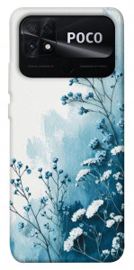 Чехол Blue minimal для Xiaomi Poco C40