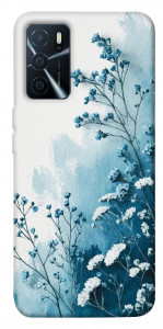 Чохол Blue minimal для Oppo A16s