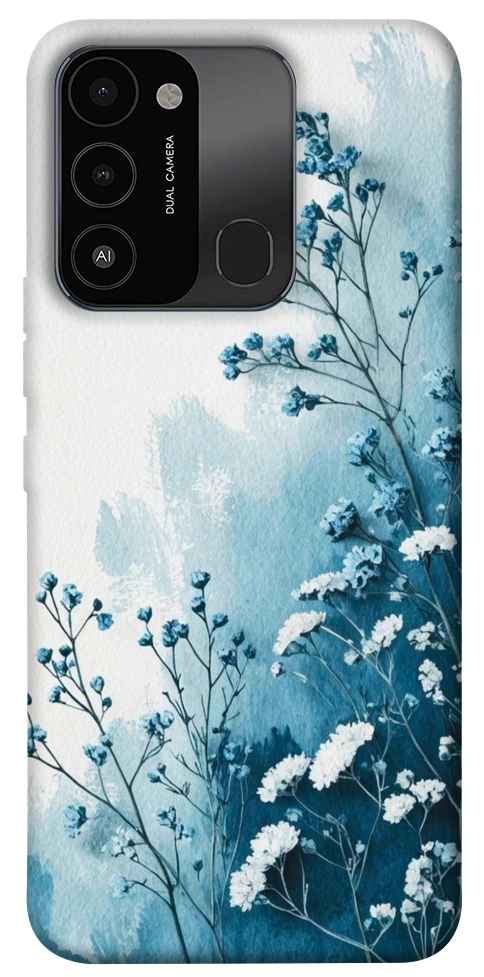 Чохол Blue minimal для TECNO Spark 8C