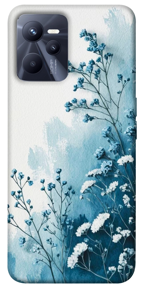 Чехол Blue minimal для Realme C35