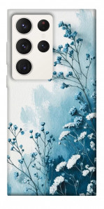 Чохол Blue minimal для Galaxy S23 Ultra