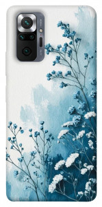 Чехол Blue minimal для Xiaomi Redmi Note 10 Pro Max